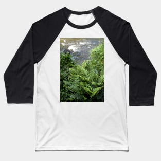 Ferns and rapids, Warburton, Victoria Baseball T-Shirt